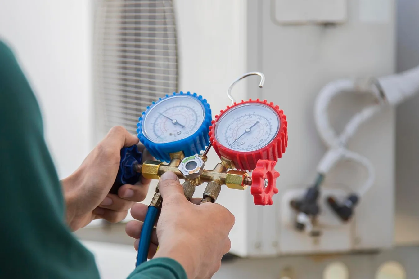 Console de climatisation dans un intérieur moderne